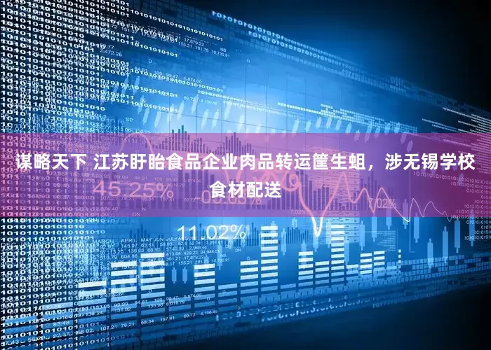 谋略天下 江苏盱眙食品企业肉品转运筐生蛆，涉无锡学校食材配送