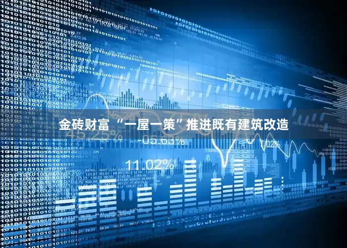 金砖财富 “一屋一策”推进既有建筑改造