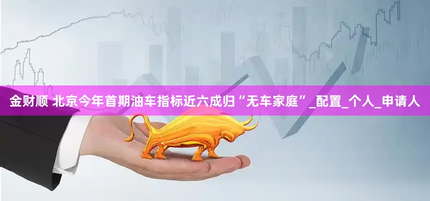 金财顺 北京今年首期油车指标近六成归“无车家庭”_配置_个人_申请人