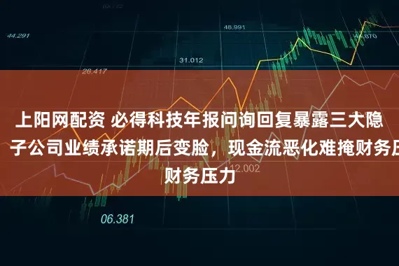 上阳网配资 必得科技年报问询回复暴露三大隐患：子公司业绩承诺期后变脸，现金流恶化难掩财务压力