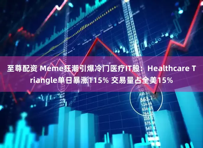 至尊配资 Meme狂潮引爆冷门医疗IT股：Healthcare Triangle单日暴涨115% 交易量占全美15%