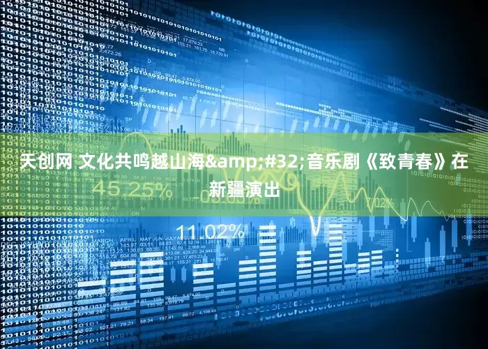 天创网 文化共鸣越山海 音乐剧《致青春》在新疆演出